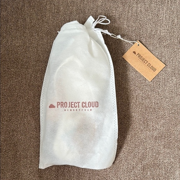 Vegan Leather Memory Foam White Sandals - Picture 3 of 6